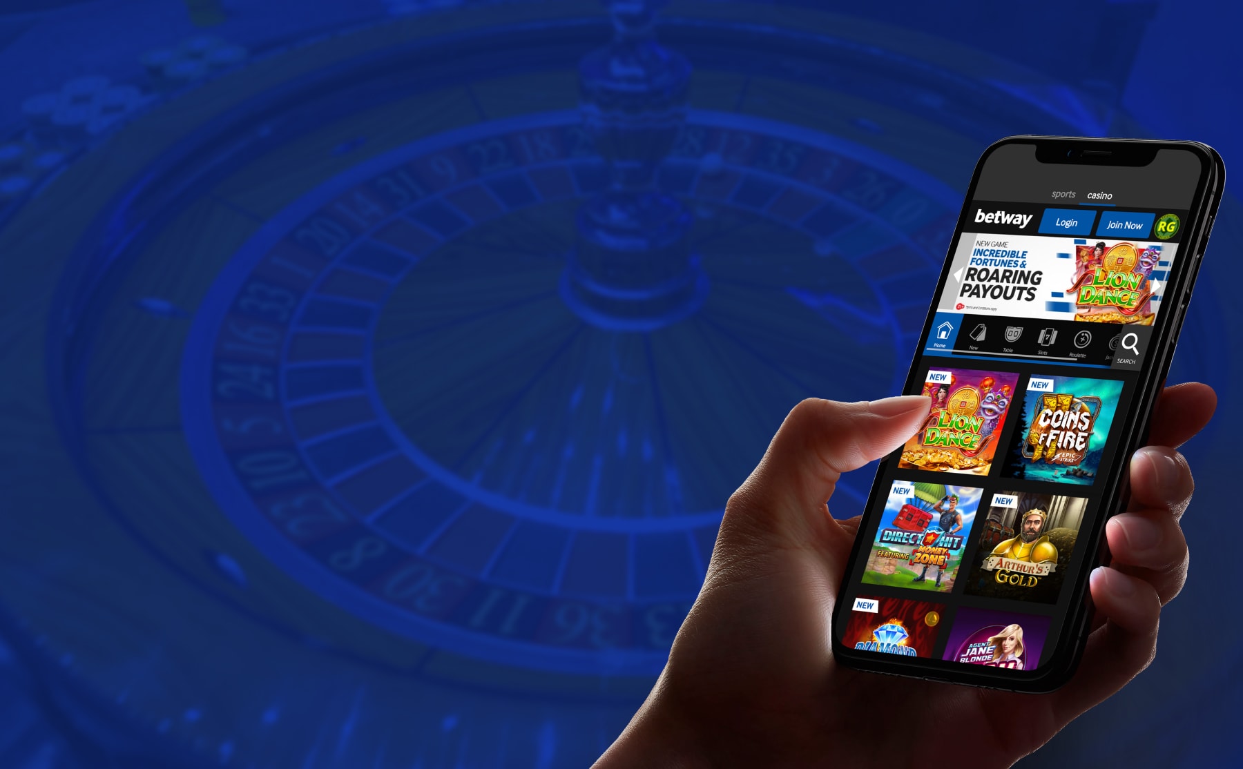 Betway Online Casino NJ Promo