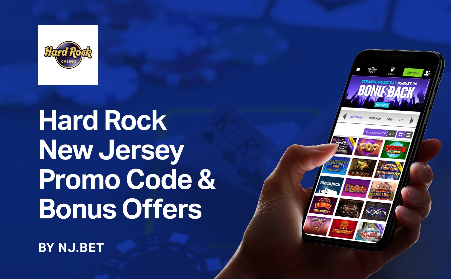 Hard Rock Bet Promo Code NJ