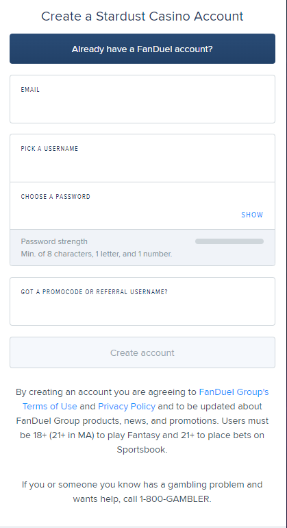 Stardust Referral Promo Code NJ 2025
