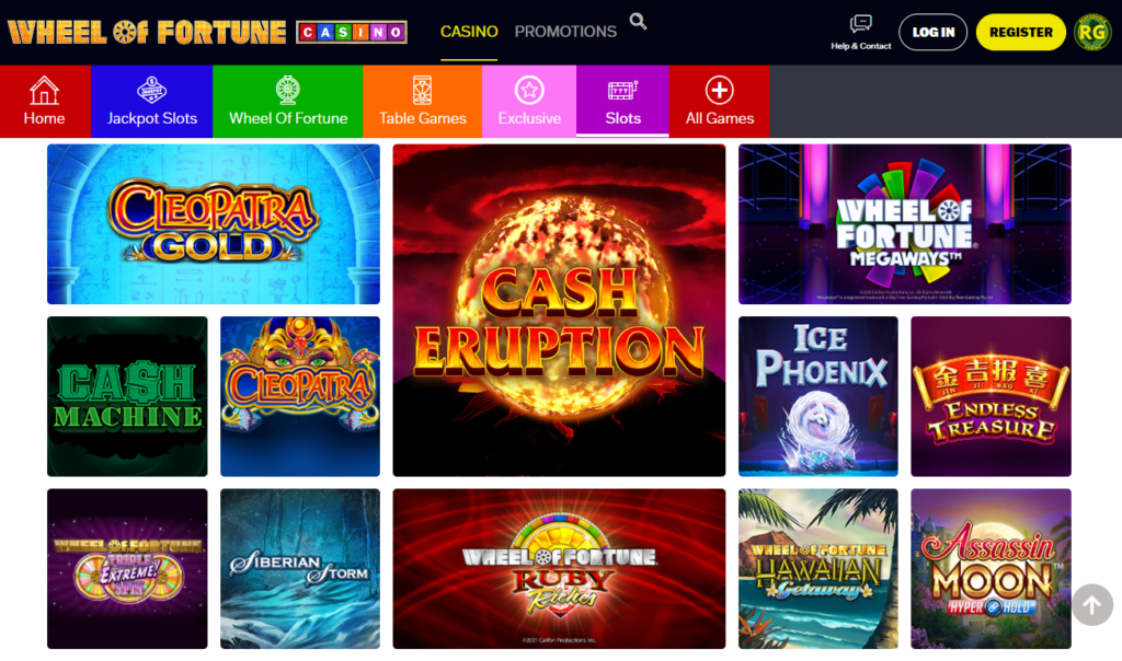 Wheel Of Fortune Online Casino NJ Games