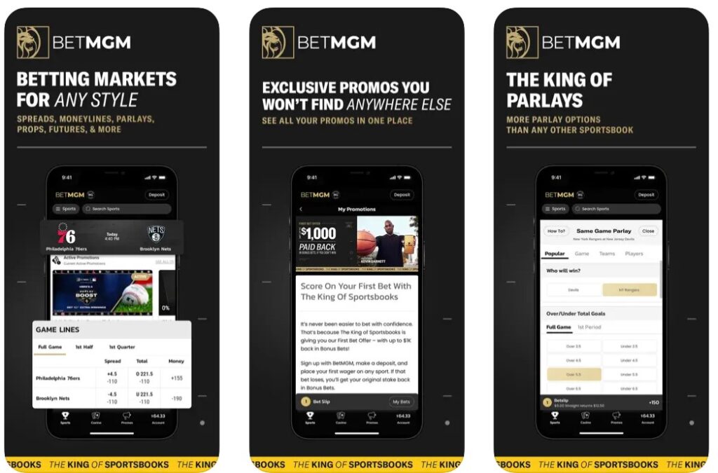 betmgm sports betting app NJ