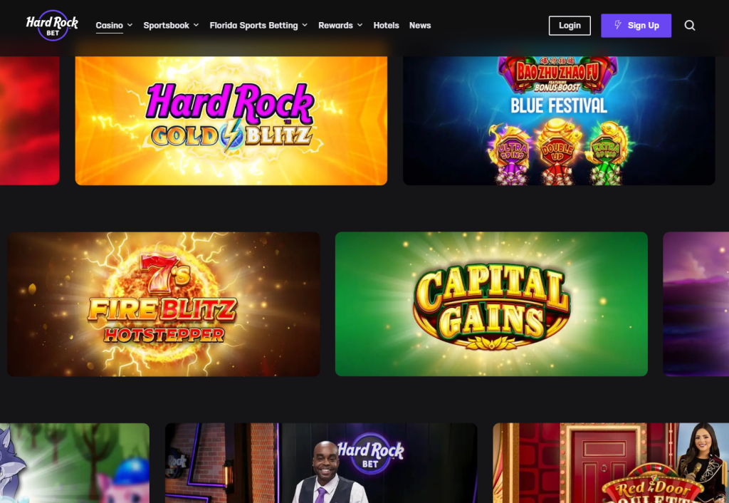 Hard Rock Online Casino New Jersey Games and Slots