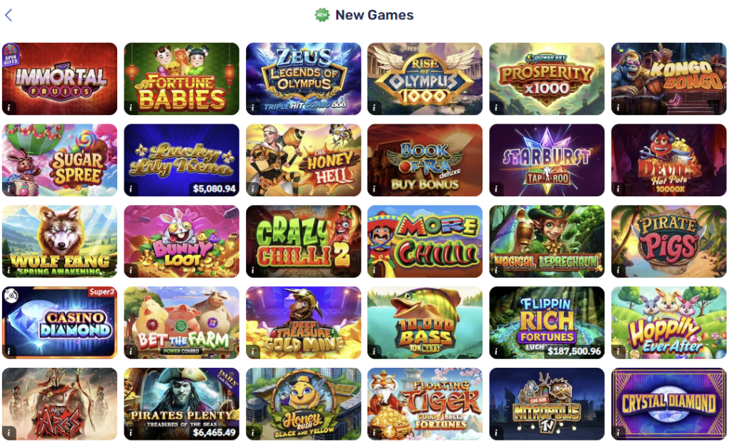 new casino and games for NJ