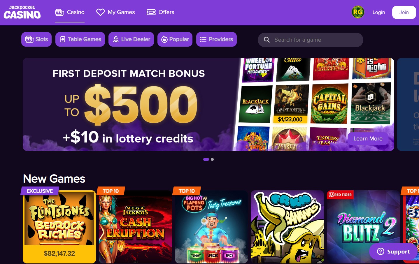 Jackpocket Casino NJ