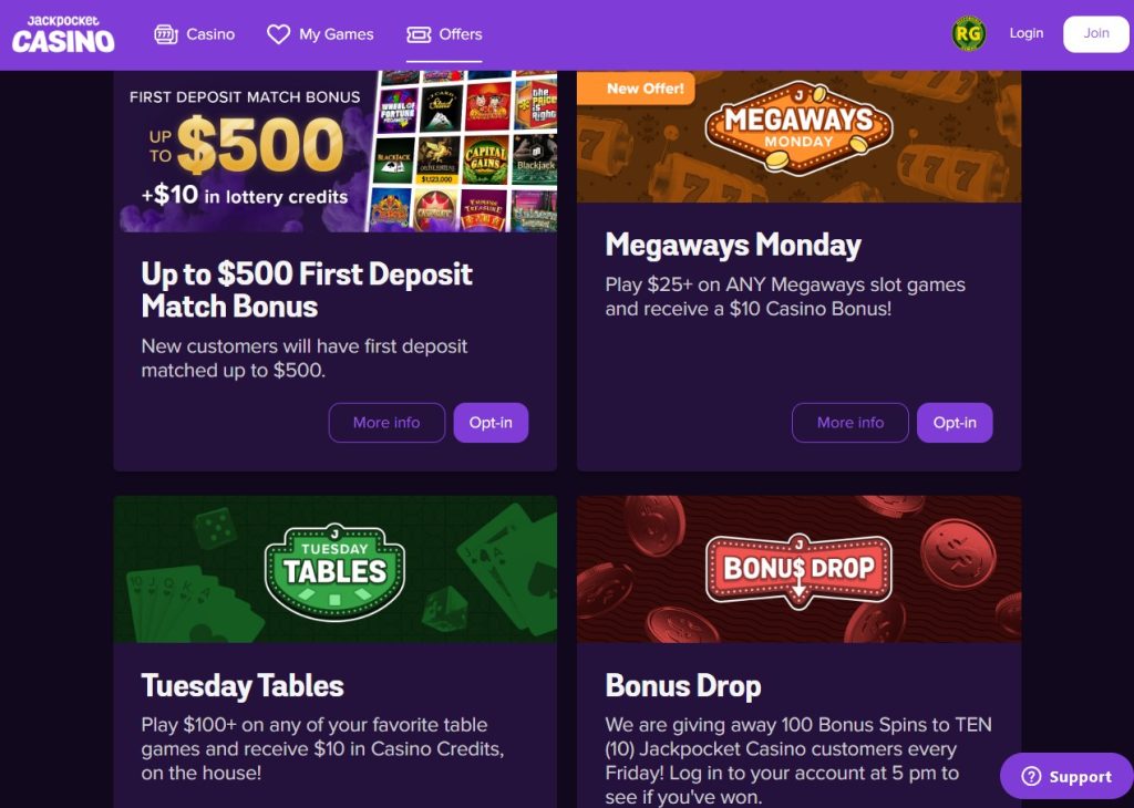 Jackpocket Promotions NJ